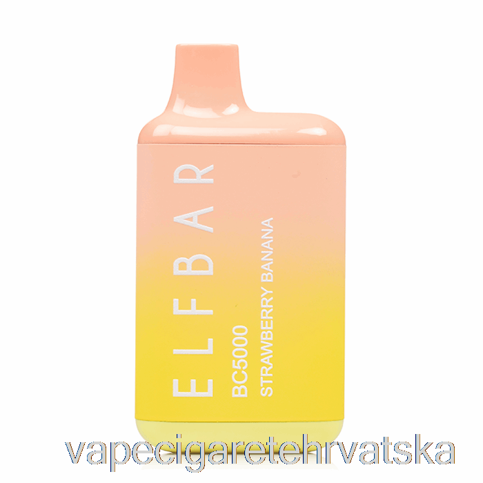 Vape Hrvatska Bc5000 0% Bez Nikotina Jednokratna Jagoda Banana
